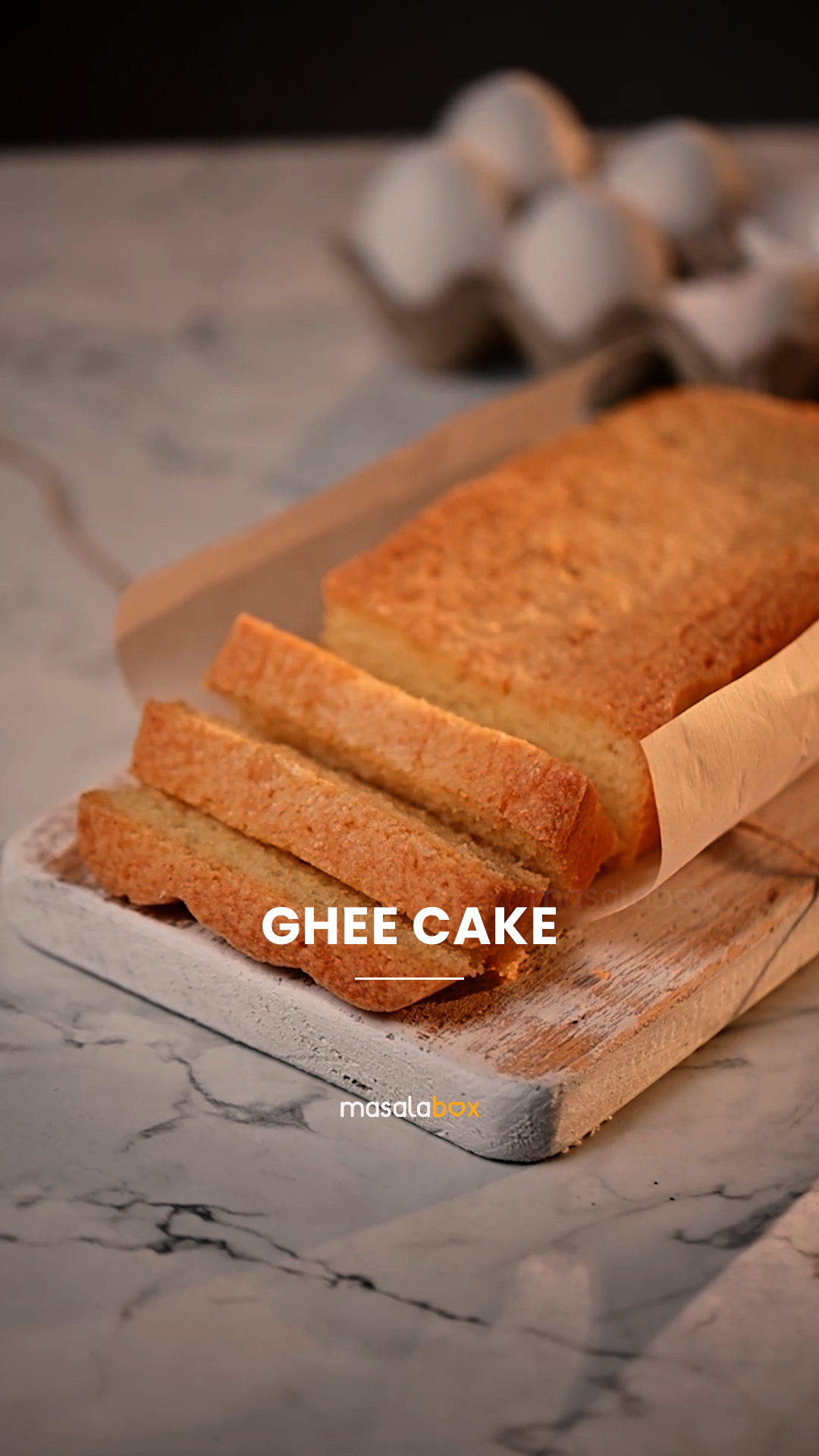Cardamom Ghee Cake, Elaichi Ghee Cake | yummyntasty.com